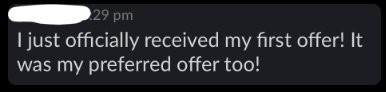 Member win: Officially secured my first closer role, handing in notice at current job