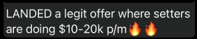 Member win: Landed a role on his first day in the premium community